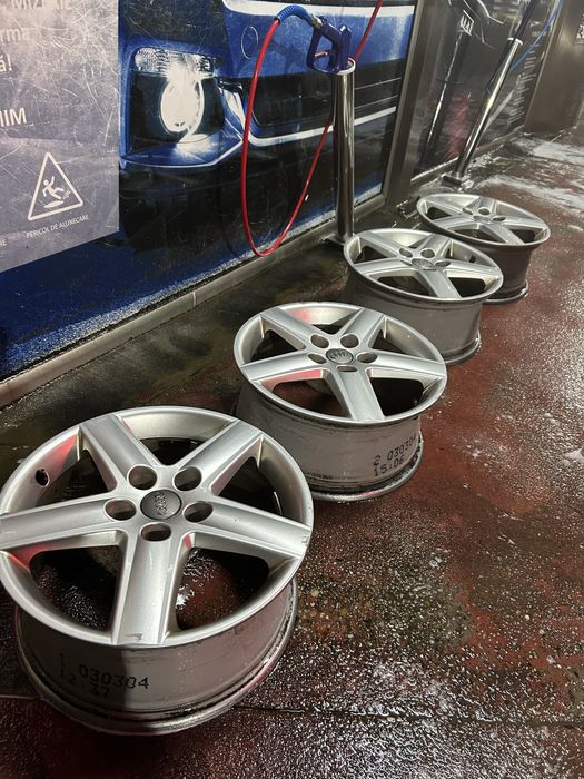 Set jante originale Audi S-line R17 5x112 , 7.5J x 17H2, A6, A4 B6,