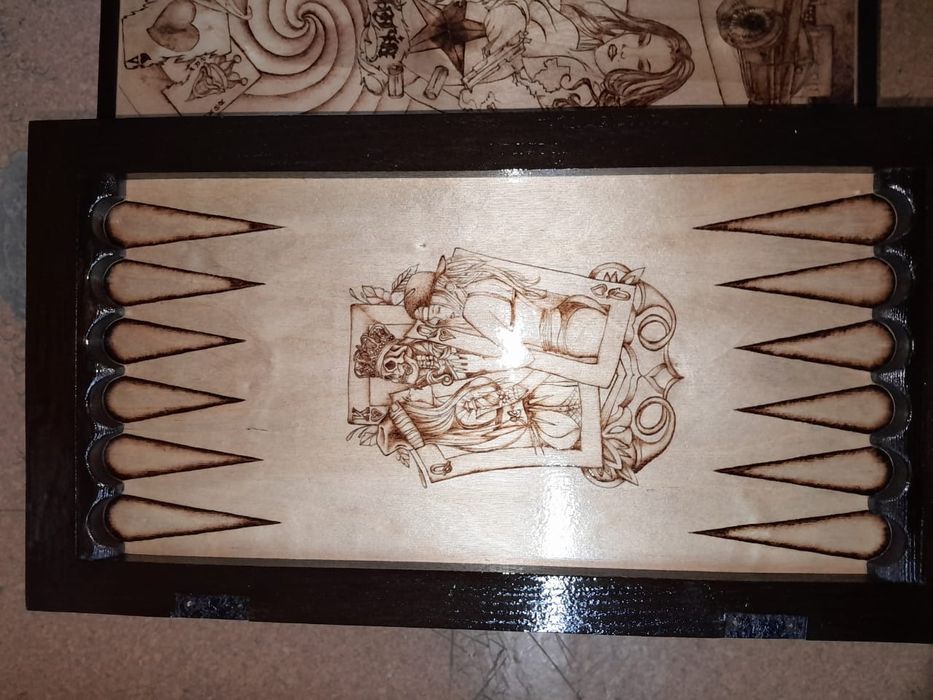 Нарды ручной работы