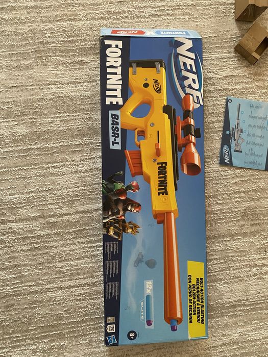 Игрушка нерф авп фортнайт