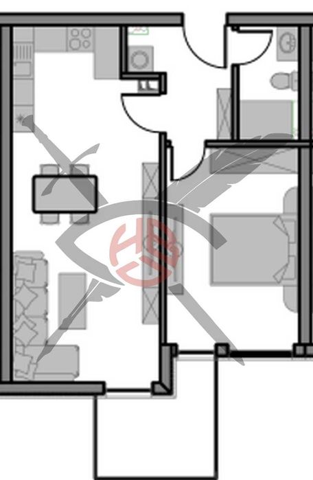 Продава се Двустаен апартамент в Варна, Кайсиева градина - 70 кв.м за 1150 €/кв.м - Снимка #1