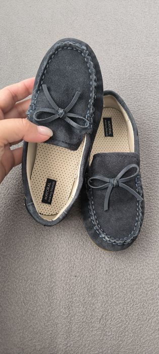 Детски велурени мокасини Mayoral