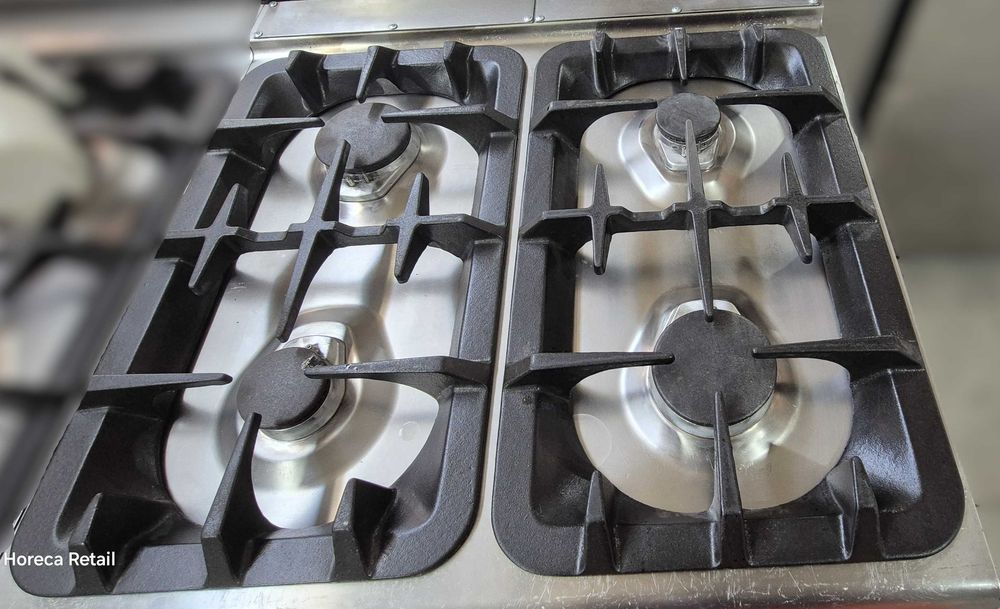 Aragaz de banc 4 arzatoare,profesional.restaurant,horeca,cantina,hotel