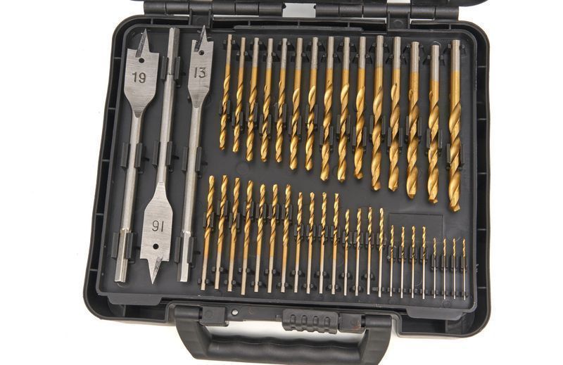 Комплект битове - свредла - боркорони - фрези - дърво - метал - зидарс