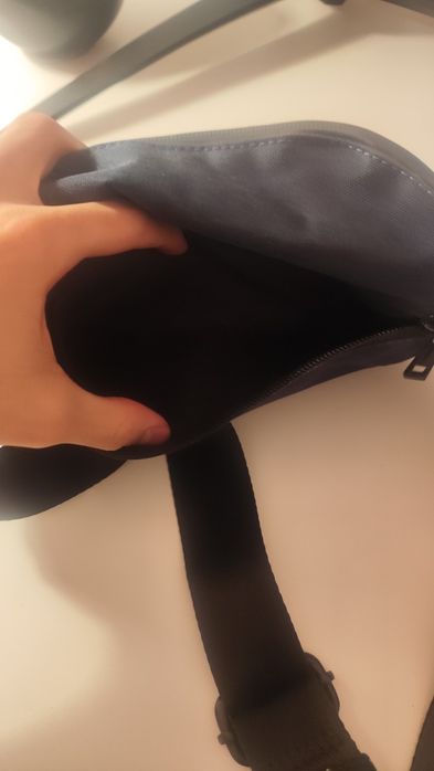 Чанта за кръст - тъмно синьо