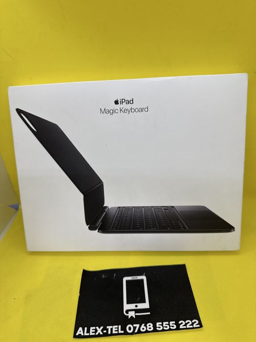 Apple Magic Keyboard pentru iPad Pro 11 (M4) Black si White Sigilat