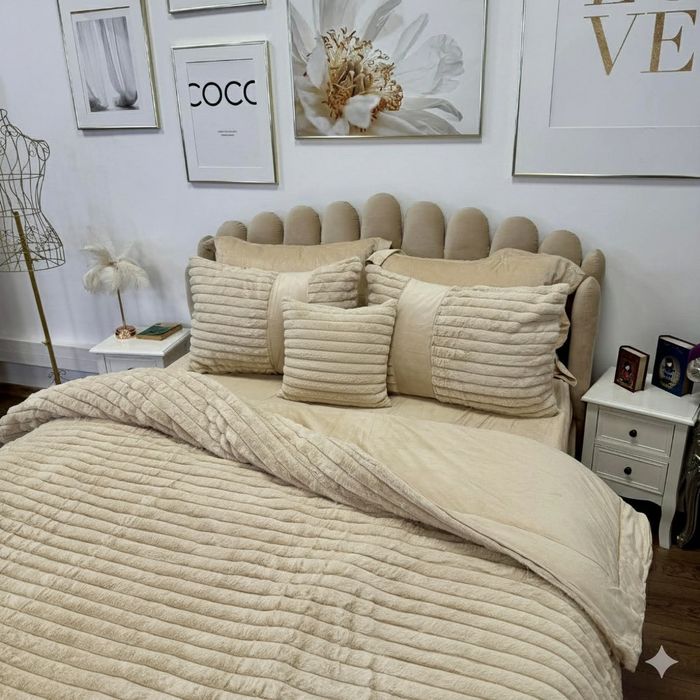 Set lenjerie + pilota bej