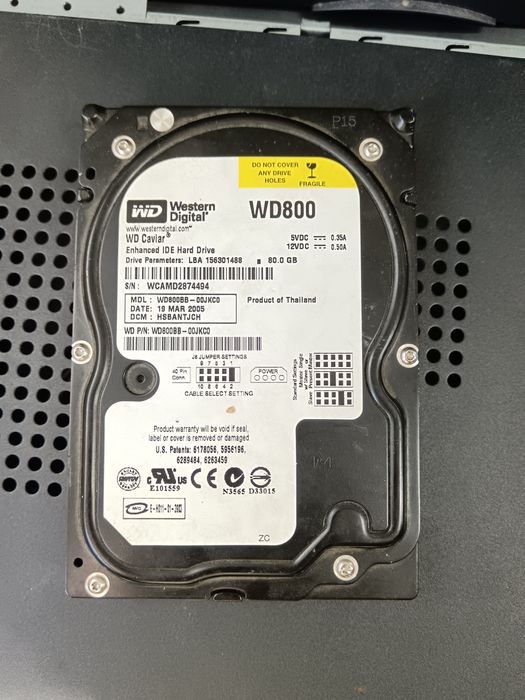 WD800   HDD-80GB