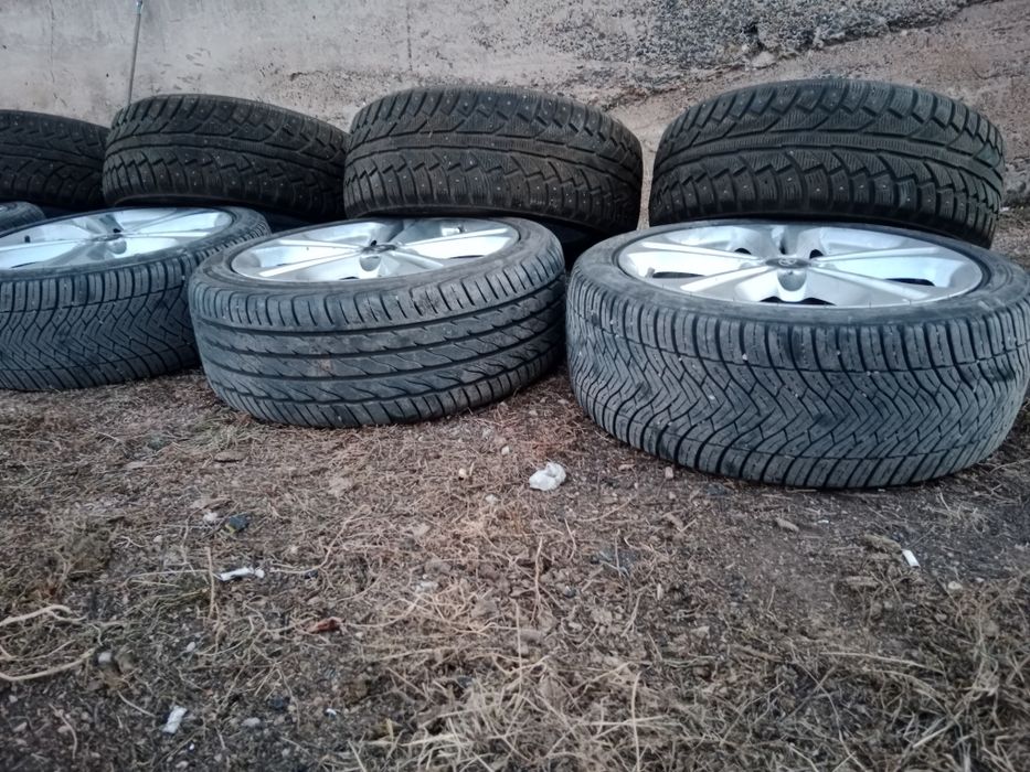 Продам шины р17 зима лето