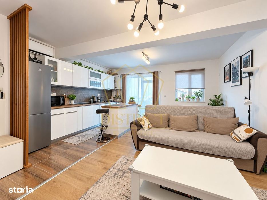 Apartament Superb cu 3 camere mobilat | terasa de 12 mp | Giroc | asfa — fotografia 3