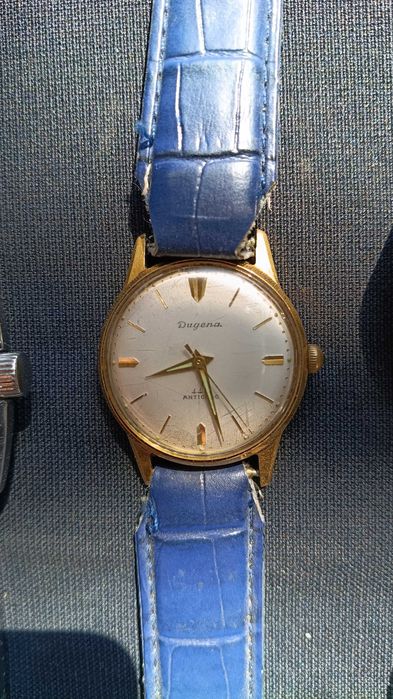 lot 3 ceasuri mecanice si automatice Dugena Seiko si Wostok comander