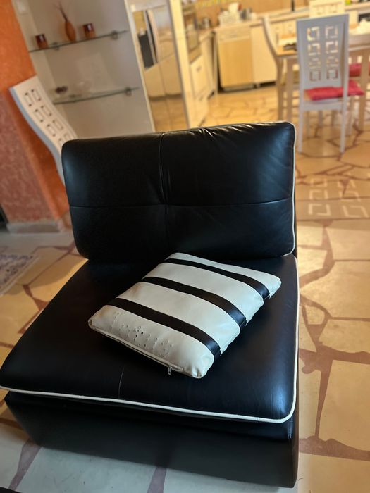 Sofa de piele 3 piese