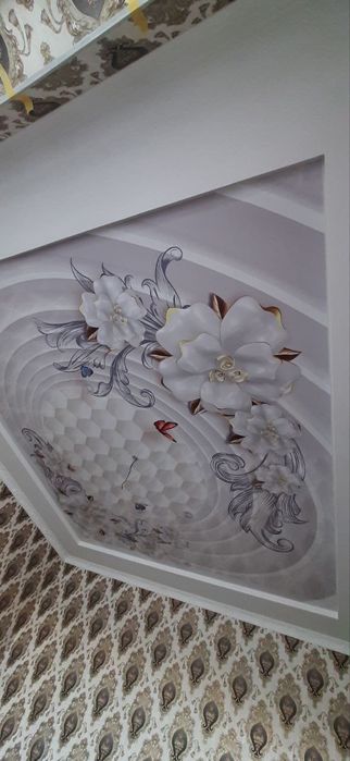 Натяжные потолки и Фотоабои