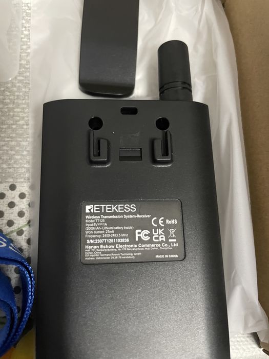 Receptor Retekess TT125