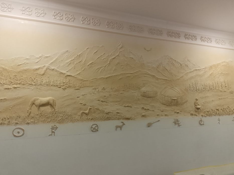 Картины, Роспись, Барельеф, Скульптуры