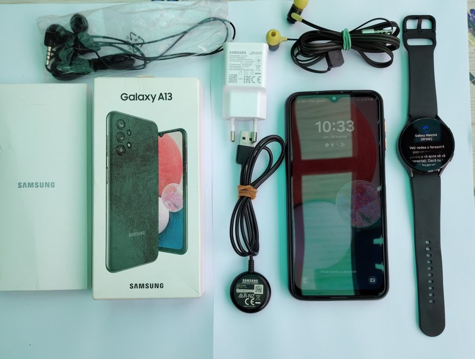 Samsung Galaxy A13 + ceas Samsung Watch 4