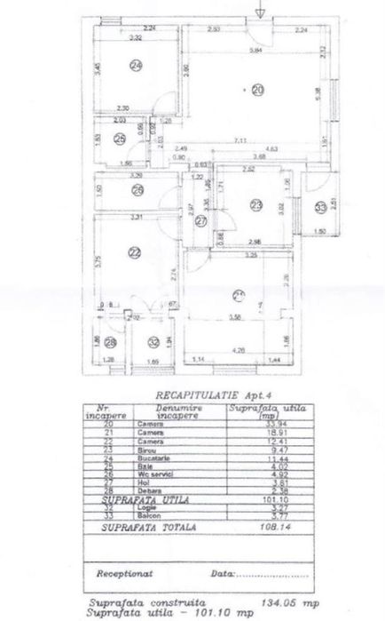 Apartament premium 4 camere de inchiriat langa Cismigiu | 108 mp | Blo