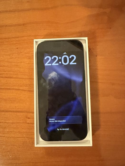 Iphone 16 pro Black titanium 256gb ecran defect