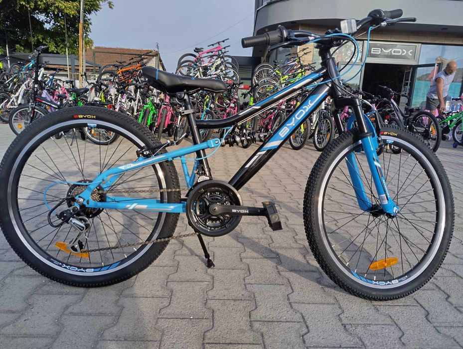 BYOX Велосипед 24" ADVENTURA син
