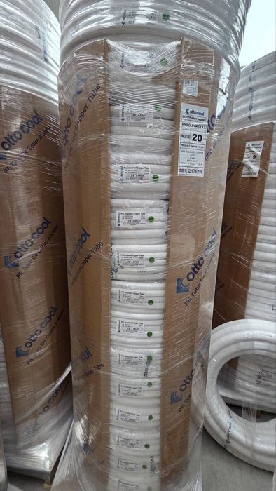 Медна тръба с изолация 1/4"х0.80 (ф6.35), на руло 50m