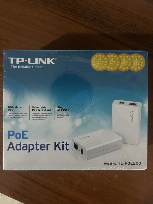 Набор адаптеров PoE TP-Link TL-POE200