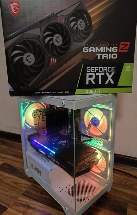 RTX3060ti/32gb ddr4/X99 мать/e5-2680 Xeon/250gb ssd Samsung/