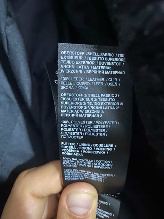 Geaca biker din piele întoarsă Preț Fix!
