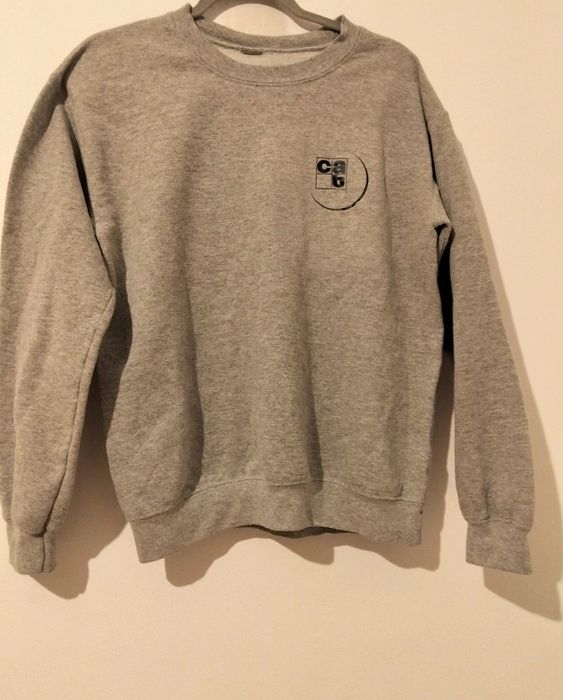 Bluză gri tip sweatshirt