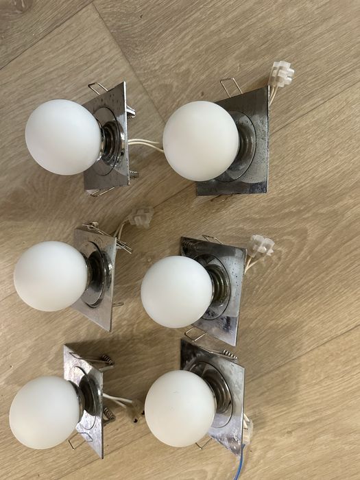 Светильники потолочные б/у