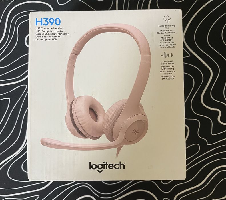 Logitech H390 USB Headset – Чисто нови, запечатани