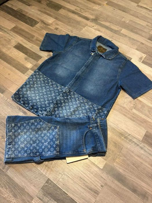 Compleu blugi barbati model deosebit