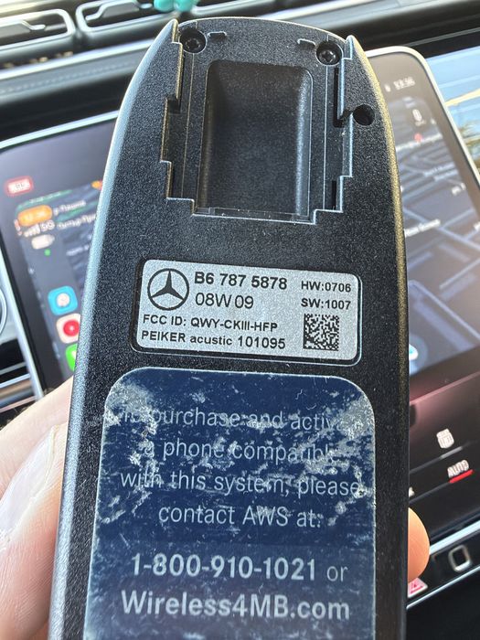 Оригинален bluetooth Mercedes блутут