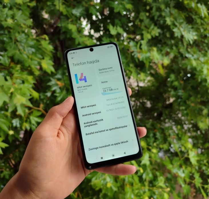 Redmi note 10 pro 256  midnight rang