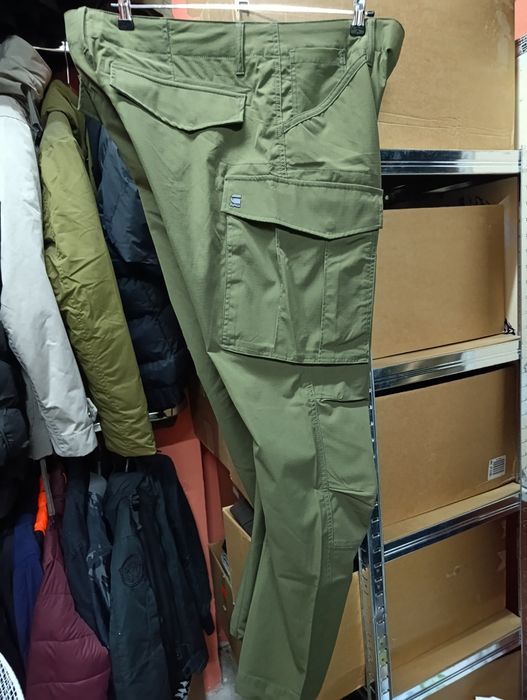 Оригинален карго G-Star Raw Rovic Zip W40 L34 мъжки панталон нов зелен
