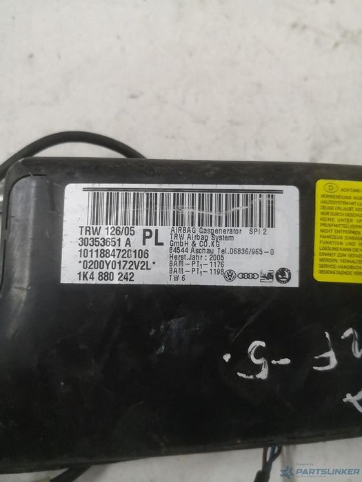 Airbag Scaun Dreapta Fata Volkswagen Golf V (1K1) [ 2003 - 2009 ] Oem 30353651A