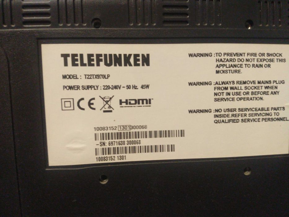 Телевизор Telefunken 22