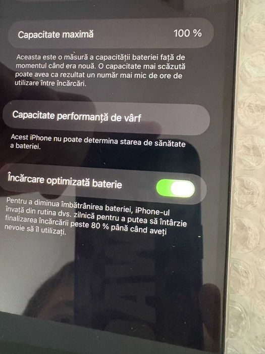 iPhone 11 Pro Max - 256GB - Ca Nou - Baterie 100%