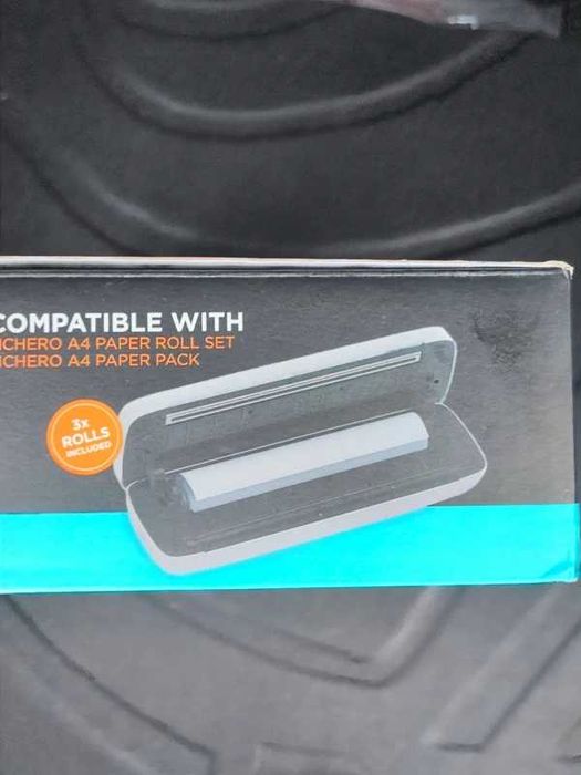 Imprimantă termică portabilă Fichero A4 Bluetooth USB-C 300 DPI