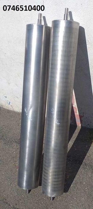 Tamburi noi din INOX fi 160x1060 mm. Livrare cu verificare colet