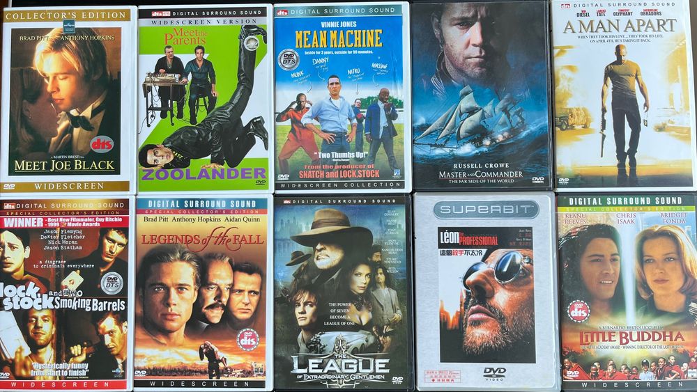 DVD колекция филми и музика