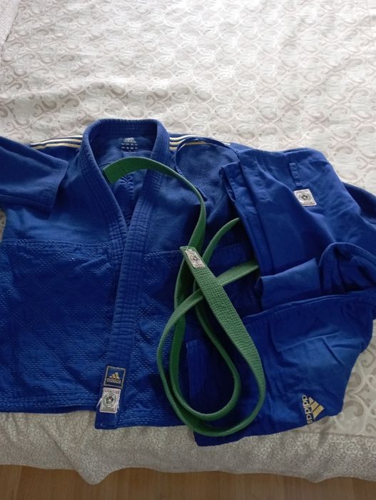 Кимоно дзюдо синий