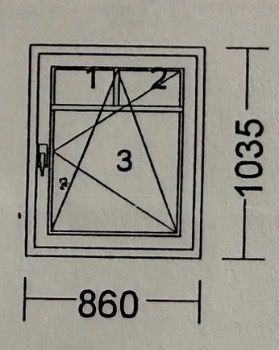 FEREASTRA LEMN ALU UNILUX Germania termopan H 127xL200, H108xL153, H103xL86 Garantie