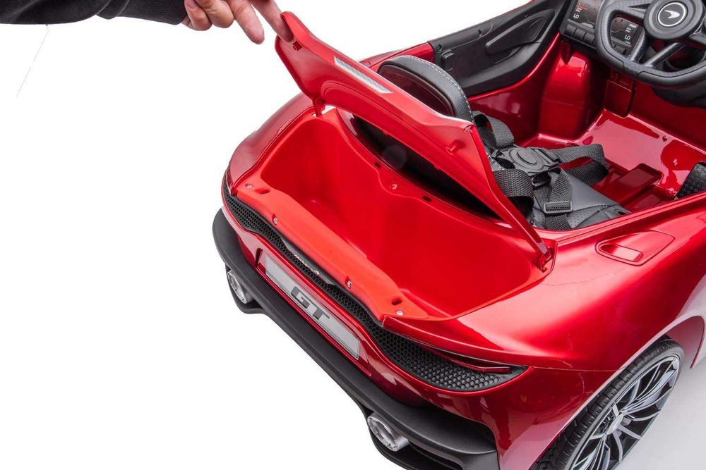 Акумулаторен КОЛА Licensed Mclaren GT 12V с меки гуми с Кожена седалка