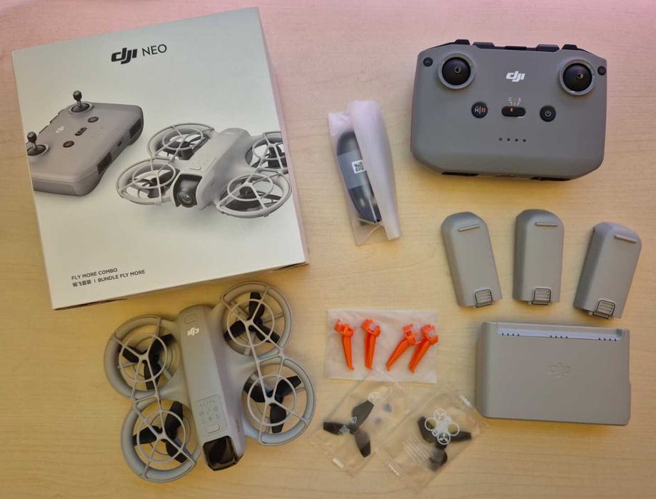 Dji Neo FLY MORE COMBO garanție + Dji care refresh 09.2026 + Accesorii