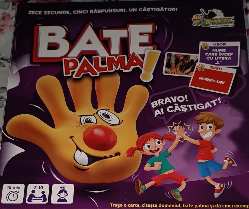 Joc interactiv copii, Bate Palma.