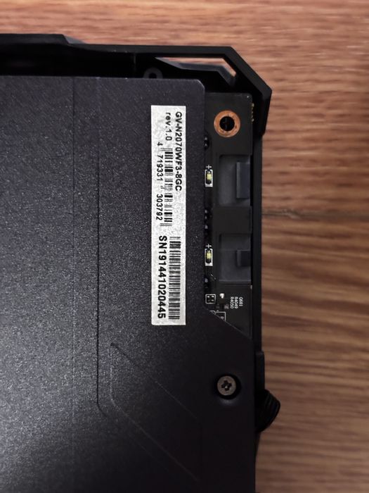 RTX 2070 Gigabyte 3 Windforce 8gb