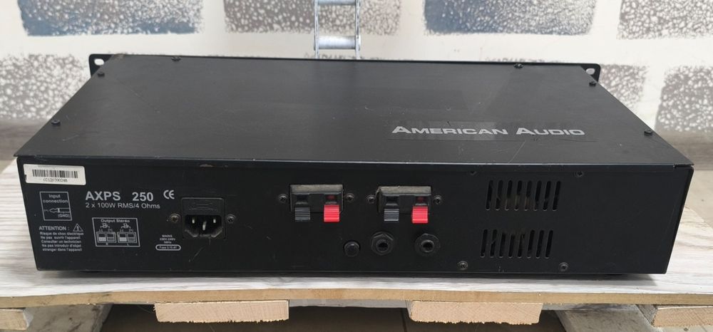 American Audio XXL, Axps-250,Стерео стъпало,работещо перфектно