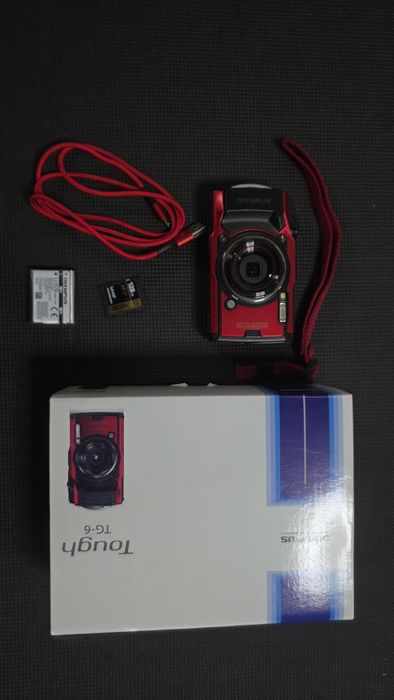 Olympus TG-6 4k Subacvatic si Lexar Professional 128GB