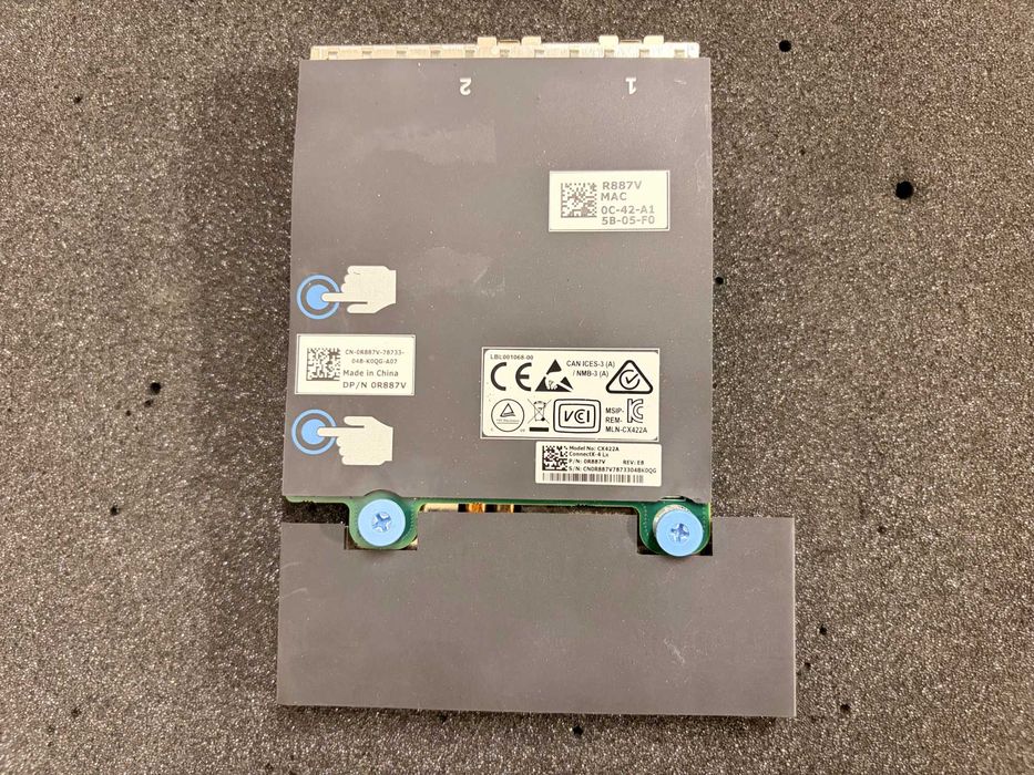 Dell CX422A Mellanox ConnectX-4 Dual-Port 25GbE SFP28 rNDC мрежова карта за PowerEdge сървъри