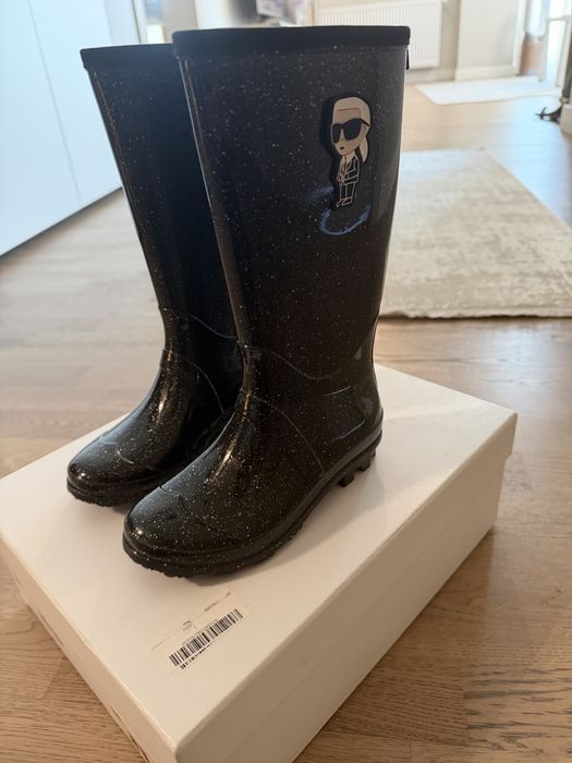 Cizme de ploaie Karl Lagerfeld - marimea 31