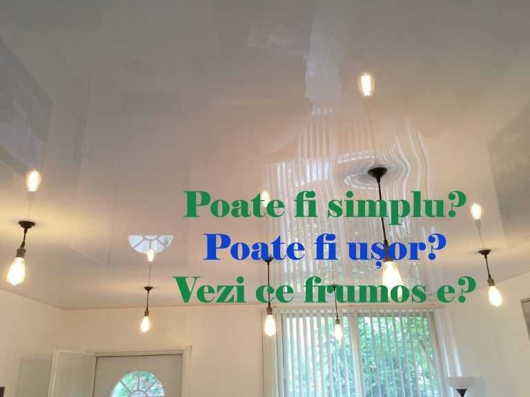 SIGUR ȘI RAPID Tavan Decorativ Complet - Best Price -Stretch Ceiling